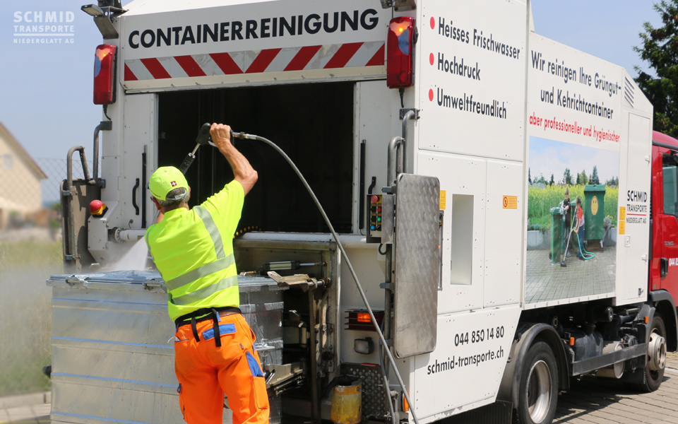 Gruengutabfuhr - Schmid Transporte Niederglatt AG